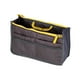 thumbnail image 3 of Neceser de viaje grande para guardar toallas, neceser de malla para maquillaje, ideal para viajes de negocios. Gris, 3 of 8