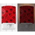 thumbnail image 2 of Caroline's Treasures BB5119CNL Day of The Dead Orange Ceramic Night Light, 6x4x3, Multicolor, 2 of 2