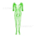 thumbnail image 1 of Pink Temptation New One-Piece One-Piece Fishnet Clothes Big Dragon Pattern Open-Off Sexy Lingerie W088, 1 of 1