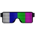 thumbnail image 1 of Gafas LED Brillantes Que Brillan en para Bailar Fiesta Festival Música (cuatro Colores), 1 of 6