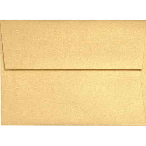 A9 Invitation Envelopes (5 3/4 x 8 3/4) - Gold Metallic (1000 Qty ...