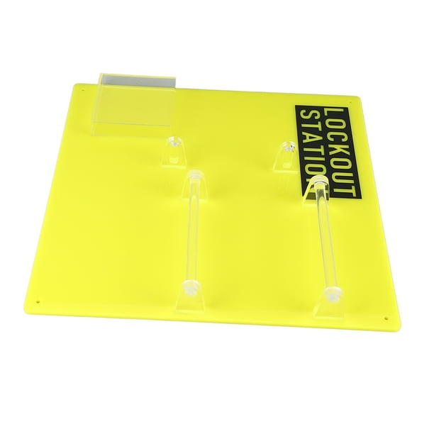 Lockout Tagout Station, Lockout Station Durable Acrylic For Business ...