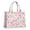 Kawaii Halloween Ghost, variant on Large Capacity Tote Bag,Jack Lantern Faces Halloween Pattern Handbag Fashion Luxury Tote Bag,15.7"x13"x 5.1" Inches,Laptop Compatible
