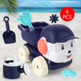 thumbnail image 5 of Outdoor Beach Toys Set For Children Cartoon Beach Car Sand Shovel Templates, 5 of 5