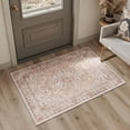 thumbnail image 6 of KUETH Modern 9x12 Area Rugs for Living Room, Non Slip Machine Washable Retro Rugs, Low Pile Chenille Print Rug for Bedroom, Dining Room, Home Office, 6 of 6