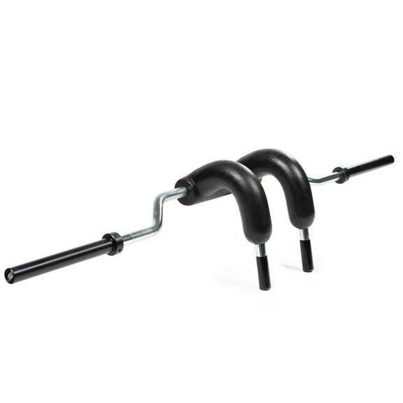 Titan Fitness Marrs-Bar, Rackable Safety Squat Cambered Barbell with 6" Drop, Rated 1,200 LB