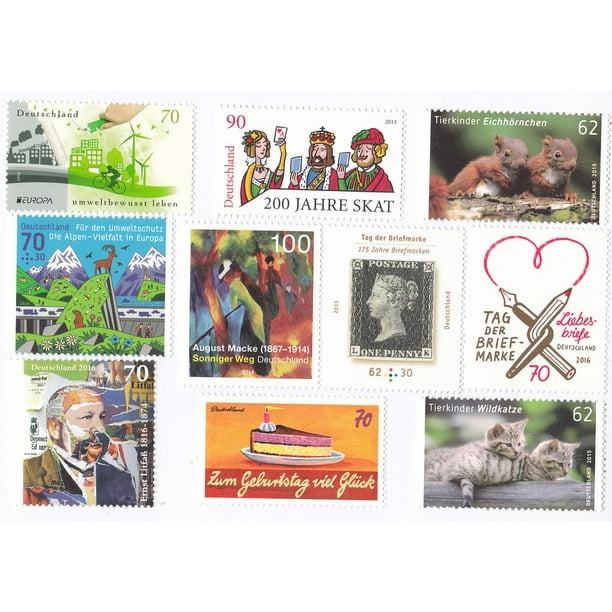 Deutsche Post Postage Stamps Collect 12 Inch By 18 Inch Laminated Poster With Bright Colors And Vivid Imagery Fits Perfectly In Many Attractive Frames Walmart Com Walmart Com