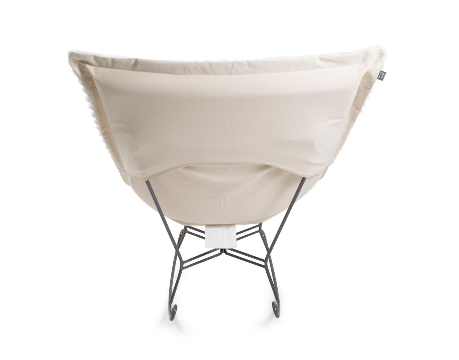 Puff Rocker Shar Pei White/Natural