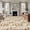Beige, variant on 5'x8' Area Rugs, Brown Fall Leaves Indoor Outdoor Area Rug for Living Room Bedroom, Vintage Farmhouse Leaf Plants Washable Bathroom Rugs Kitchen Floor Carpet Mats Home Decor Aesthetic
