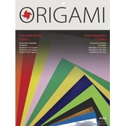 Yasutomo Origami Paper, 4-1/2 to 9-5/8 Inches, 55 Sheets
