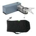 thumbnail image 2 of Réchaud Pliable au Butane, Réchaud Pliable au Butane Coupe-Vent Réchaud de Camping Triple Tête Réchaud Compact au Butane avec Sac de Rangement Essentiels de Camping Compacts, 2 of 8
