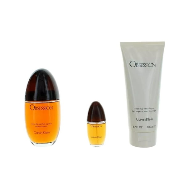 Perfume Calvin Klein Obsession Eau de Parfum, set de 100 ml/15 ml