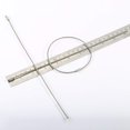 thumbnail image 4 of Llaveros de alambre de acero inoxidable con cable de bayita de 2 mm, paquete (100), 4 of 7