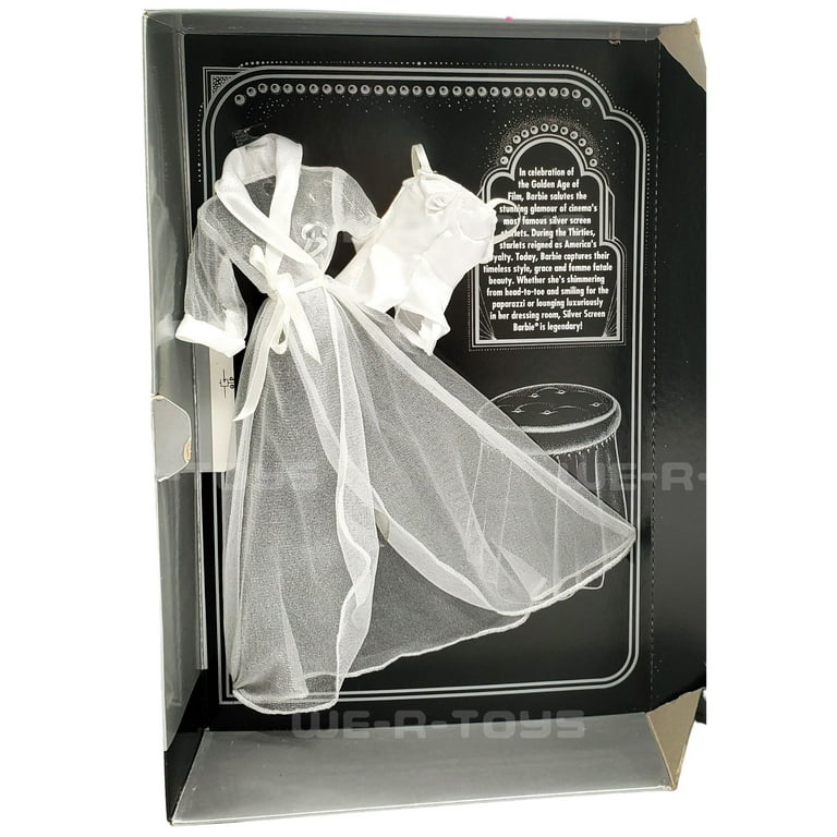 Free Shipping! Silver Screen Barbie Doll FAO Schwarz