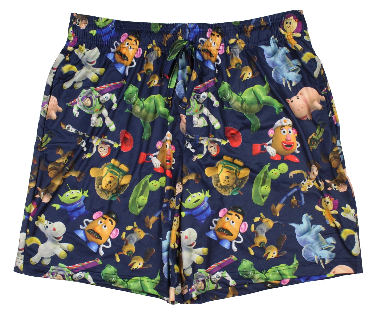 Disney Toy Story Men's Character Collage Lounge Shorts (X-Large ...