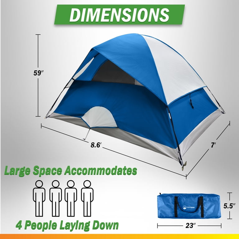 quechua 4 personen wurfzelt 2 Seconds XL Air Illumin Fresh für 3 Sport & Freizeit Markisenbanner 2.0 TEX - 503067 Körper:18/36 Monate