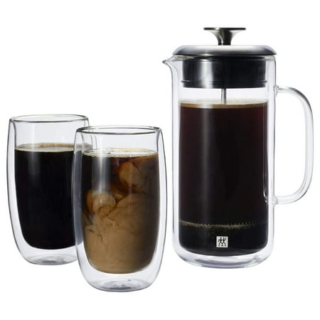 

Lwory Sorrento Double Wall French Press and Latte Glass