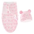 thumbnail image 1 of 5PCS Kids Baby Swaddle, Swaddle Blanket, Swaddle Sack, Nursery Swaddle Blankets 0-3 Months, ajustable Newborn Swaddle Wrap Sacos de dormir para bebés, 1 of 5