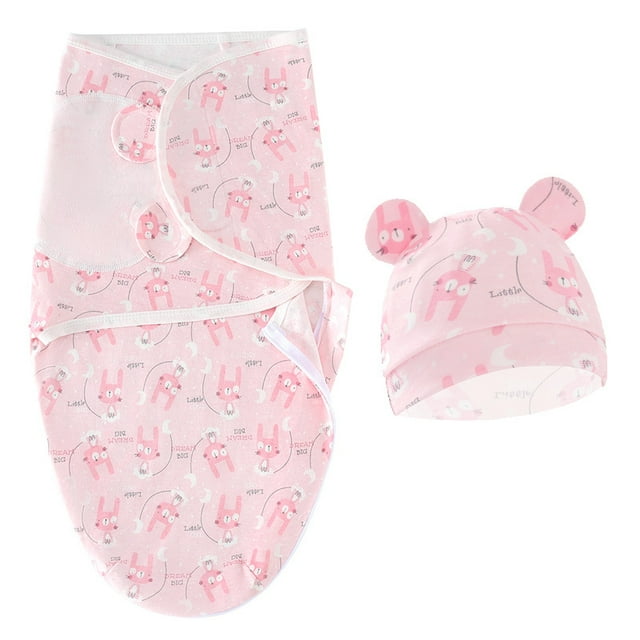 5PCS Kids Baby Swaddle, Swaddle Blanket, Swaddle Sack, Nursery Swaddle Blankets 0-3 Months, ajustable Newborn Swaddle Wrap Sacos de dormir para bebés