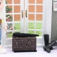 thumbnail image 1 of Mini casa de , , accesorios en miniatura 1:12, , equipaje, manualidades, decoración de s, adorno, modelo de muebles Baoblaze Casa de muñecas en miniatura, 1 of 8