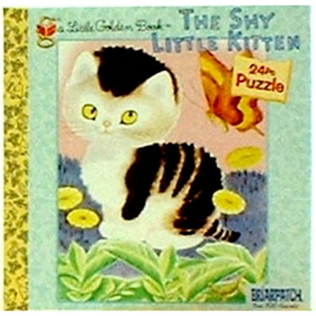 Shy Little Kitten Puzzle, 24 Pieces