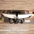 thumbnail image 4 of VIVO Triple Monitor Desk Stand Mount Standing Adjustable for 3 Screens up to 30", 4 of 9