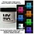White MX24 Extreme Glow in the Dark Paint Daytime Invisible Neutral 1oz