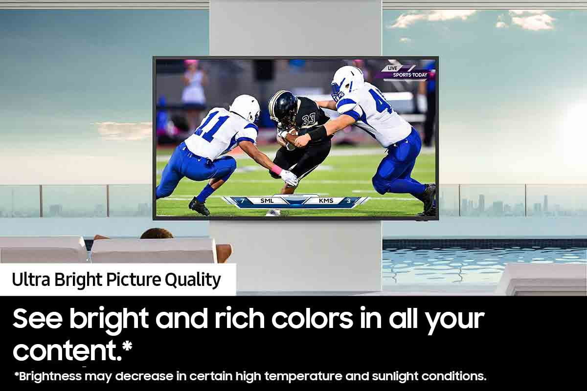 SAMSUNG 85” Class LST7C The Terrace Partial Sun Neo QLED 4K QN85LST7CAFXZA 2024
