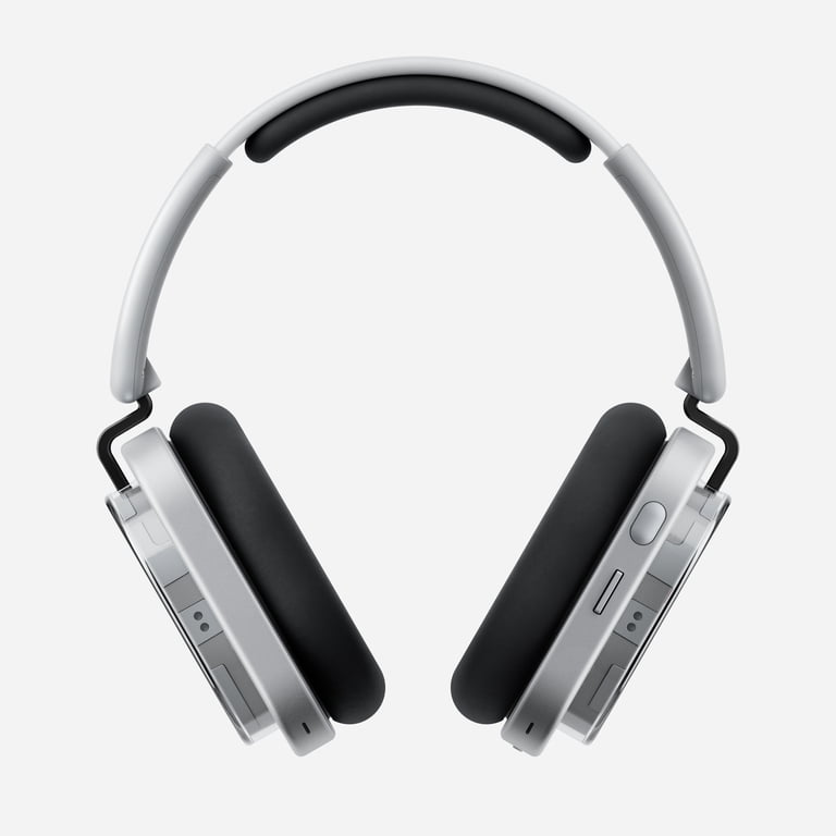 極美品 NOTHINGS Wireless Headphones ホワイト Nothing Headphone (1) Bluetooth Headphones with Mic 80H Playtime
