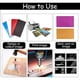 thumbnail image 4 of 50pcs Metal Sublimation Business Cards, 0.22mm Aluminum Alloy Waterproof Blanks Inkjet Printer Printable Cards, 4 of 5