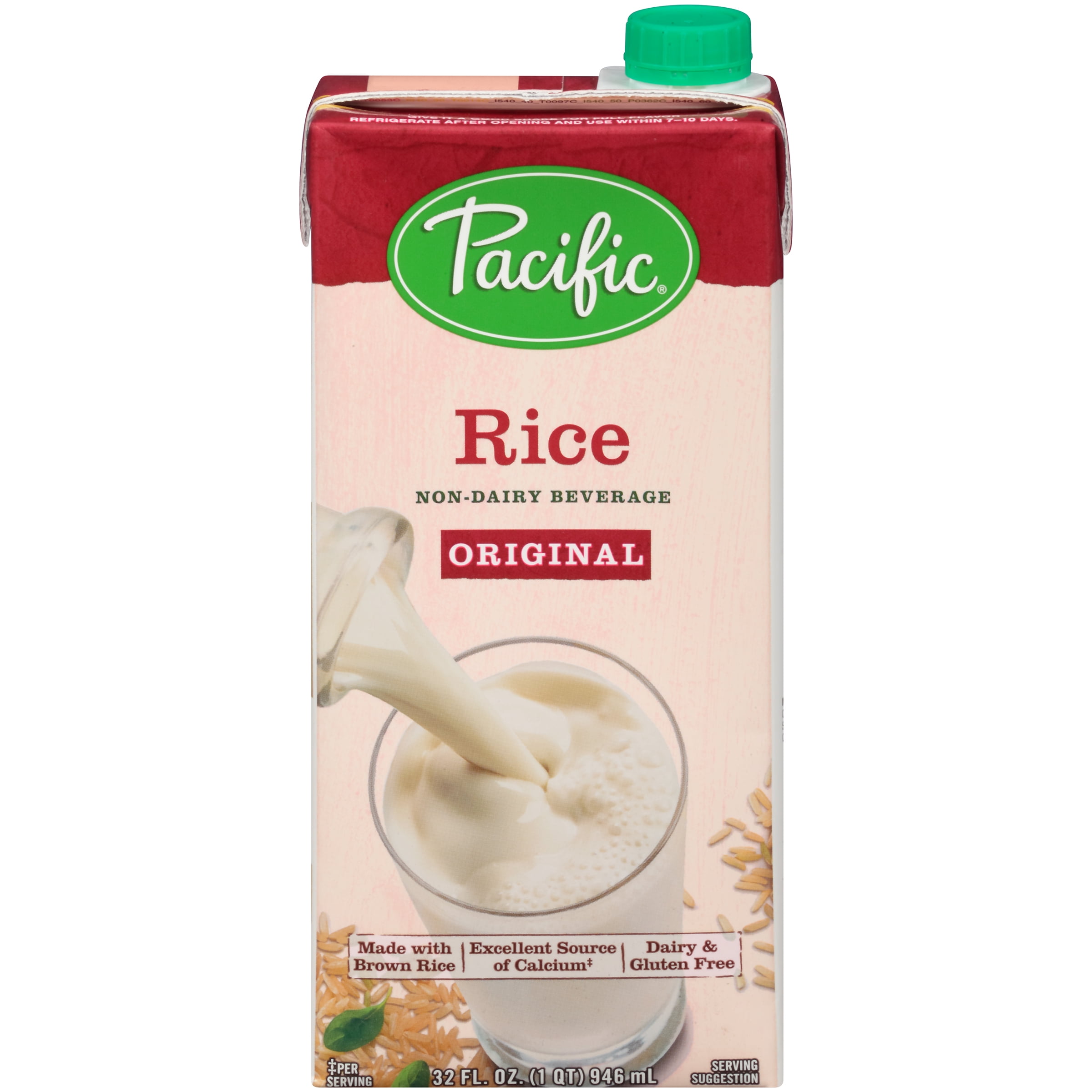 Pacific Foods Rice Milk PlantBased Milk, Original, 32 fl oz Walmart