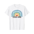 thumbnail image 1 of Cute Rainbow Back To School Teacher 7th Seventh Girl T-Shirt Tee ToP, 1 of 6