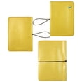 thumbnail image 3 of JAVOedge Yellow Basic Passport Holder Case with Pockets for Boarding Passes, Cards, Documents, 3 of 4