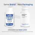 thumbnail image 3 of SuperSmart - Super Bone Formula - with Calcium, Vitamin K2, Magnesium & Silicon Strontium - Bone Strength Supplement | Non-GMO & Gluten Free - 120 Tablets, 3 of 9