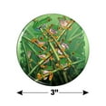 thumbnail image 3 of Red Eye Tree Frog Grouping Tropical Rainforest Kitchen Refrigerator Locker Button Magnet, 3 of 6