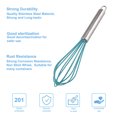 thumbnail image 3 of Unique Bargains Egg Whisk Silicone Mixer Kitchen Utensil Blending Stirring Blue, 3 of 7