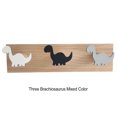 thumbnail image 4 of Ruiboury Wood Kids Dinosaur Coat Hooks Wide Application Multifunctional Strong Load-bearing Capacity brachiosaurus, 4 of 6