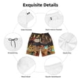 thumbnail image 6 of The Cuphead Show Mens Swim Trunks Quick Dry Board Shorts with Mesh Lining Beach Shorts Swimwear Bathing Suits, 6 of 7