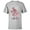 Athletic Heather, variant on Mickey Mouse Red White Blue Tie Dye - Short Sleeve T-Shirt for Kids - Customized-Navy