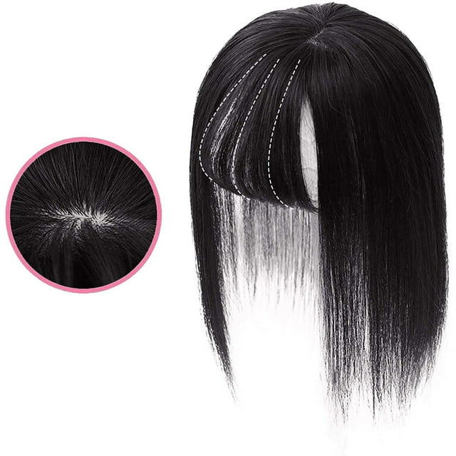Adornos para el cabello con base de seda, coronas para el cabello humano, clips para el cabello, postizos para mujeres, cobertura para el cabello fino