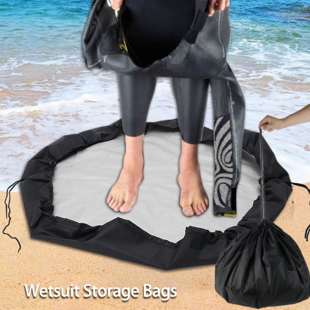 Portable Waterproof Surfing Diving Raft Wetsuit Carry Bag Pouch Changing Mat 