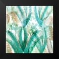 thumbnail image 2 of Kouta, Flora 20x20 Black Modern Framed Museum Art Print Titled - Ocean Garden I, 2 of 5