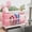 Pink, variant on Kitchen basin sponge holder, suitable for kitchen sinks, sink storage boxes with high brush racks, kitchen countertop storage and organization, rust-resistant 304 stainless steel material.