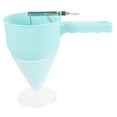 thumbnail image 4 of WHAMVOX  Microwavable Funnel Plastic with Stand Pizza Sauce Dispenser Batter Separator, 4 of 8