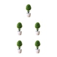 thumbnail image 2 of Wosthever Bonsái de plantas artificiales, de árbol de simulación de estilo nórdico, escritorio, plantas falsas, maceta, hogar, oficina, Type2 NO2, 2 of 6