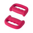 thumbnail image 3 of harayaa 2 Pieces Boxing Dumbbells D Shape Grip Hand Weight for Aerobics Exercises Walkin Pink, 3 of 9
