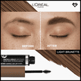thumbnail image 3 of L'Oreal Paris Infallible Volumizing 24H Wear Brow Mascara, Light Brunette, 0.13 fl oz, 3 of 8