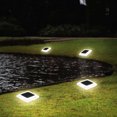 thumbnail image 5 of SLYNSHome Solar Ground Lights Outdoor,Flat Solar Powered Disc Lights Waterproof Landscape Lighting for Pathway Garden Yard Lawn Walkway Driveway, 5 of 9