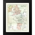 thumbnail image 2 of Gardiner 12x14 Black Modern Framed Museum Art Print Titled - Europe England France 1259 - Gardiner 1902, 2 of 5