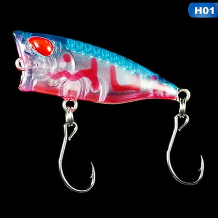 AkoaDa Fishing Lure  Bionic Bait Wave Lying 4CM Surface Of the Bait Hook Soft Fishing Lures Bass SpinnerBait spoon